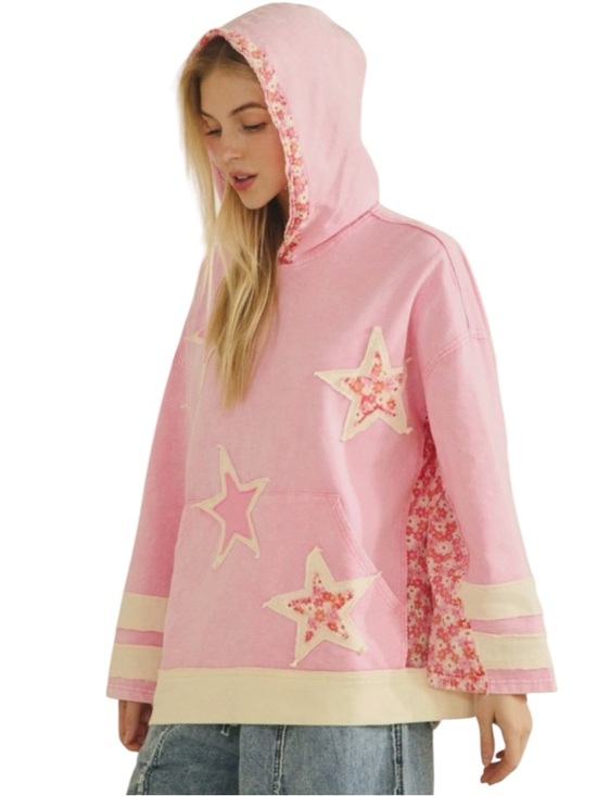 Sage + Fig Tops - 179:  SAGE + FIG NWT HOODIE PINK (H4)